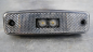 Preview: Rubbolite LED Markierungsleuchte 890/01/04 mit Reflektor, Frontansicht